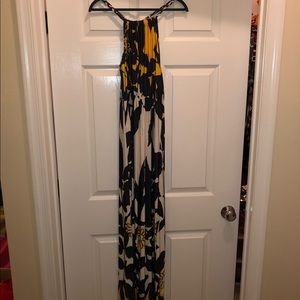 Long flower print sundress